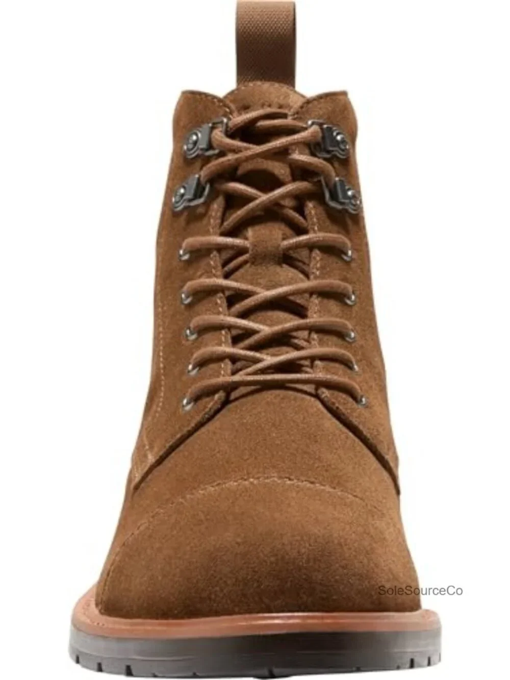 Men's Leather Lined Work Boots Water Resistant EVA Sole Cap Toe